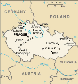 Czech Republic Map